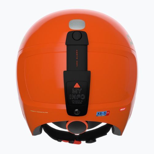 Dětské lyžařské helmy POC POCito Skull fluorescent orange