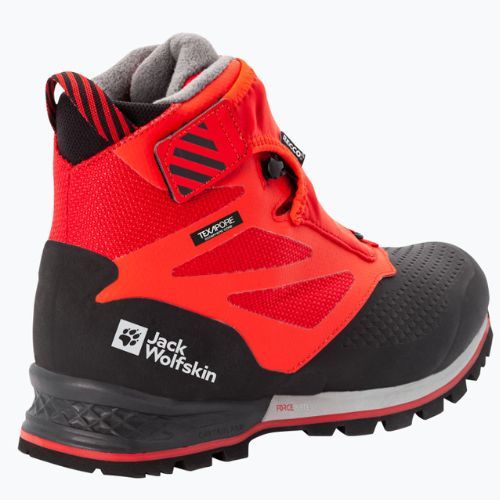 Pánské trekové boty Jack Wolfskin 1995 Series Texapore Mid red/black 4053991