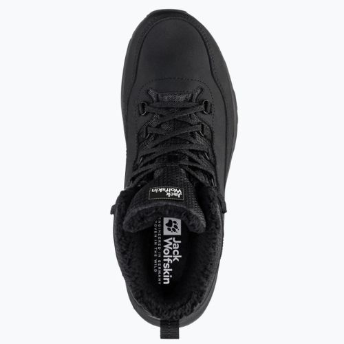 Pánská trekingová obuv Jack Wolfskin Everquest Texapore Mid černá 4053611
