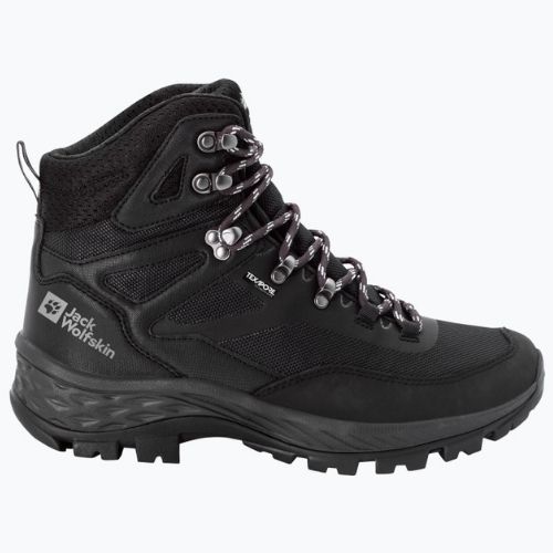 Pánská trekingová obuv Jack Wolfskin Rebellion Guide Texapore Mid černá 4053791