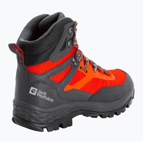 Jack Wolfskin pánské trekové boty Rebellion Guide Texapore Mid orange 4053791