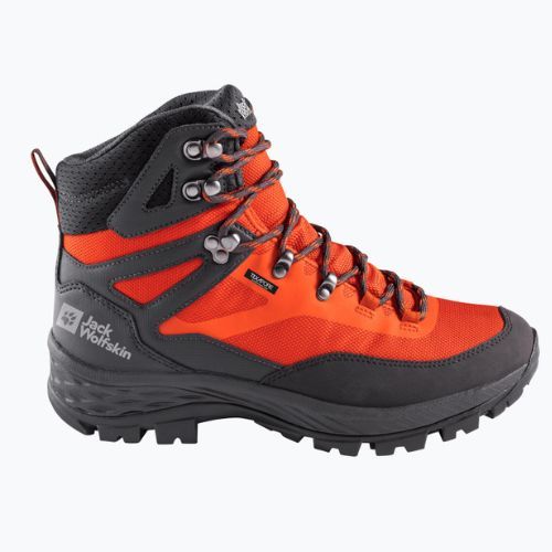 Jack Wolfskin pánské trekové boty Rebellion Guide Texapore Mid orange 4053791