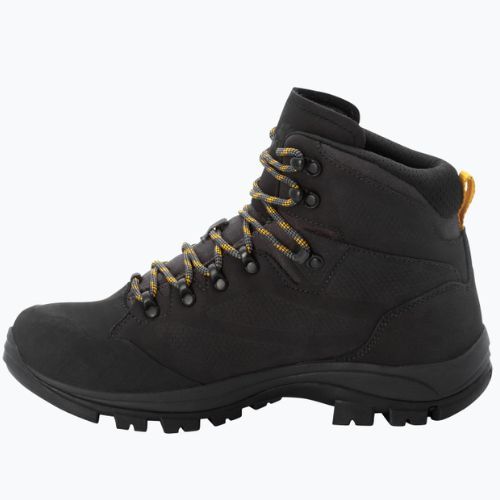 Pánská trekingová obuv Jack Wolfskin Rebellion Texapore Mid černá 4051171