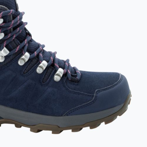 Dámská trekingová obuv Jack Wolfskin Refugio Texapore Mid tmavě modrá 4050871