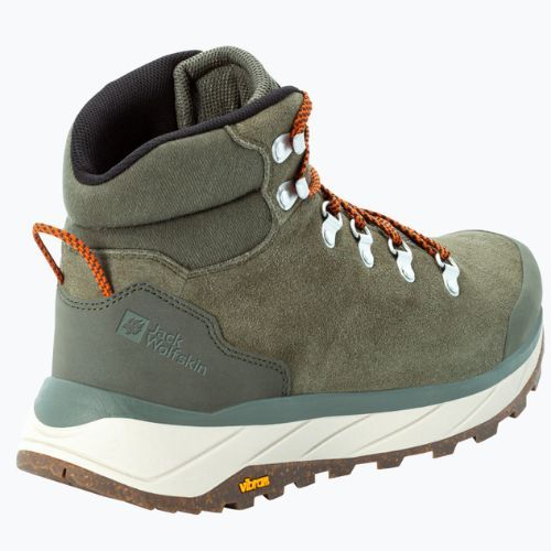 Jack Wolfskin pánské trekové boty Terraventure Urban Mid green 4053561