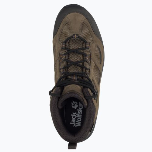 Pánská trekingová obuv Jack Wolfskin Vojo 3 Texapore Mid hnědá 4042461