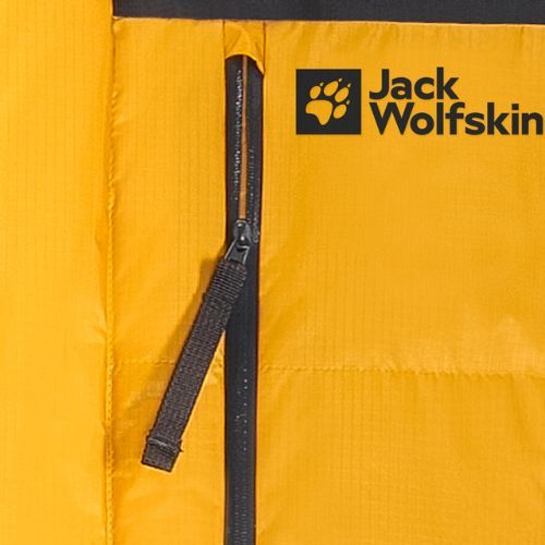 1995 Series Cook Pánská péřová bunda Jack Wolfskin 1995 Series Cook žlutá 1206751_3802_004