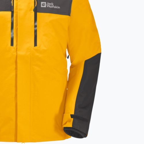 Pánská bunda 3v1 Jack Wolfskin Jasper žlutá 1115261_382_2