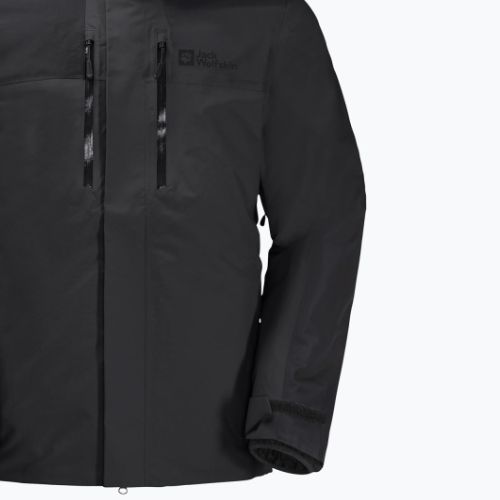 Pánská bunda 3v1 Jack Wolfskin Jasper černá 1115261_6_6