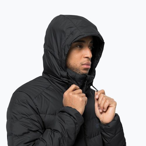 Pánská péřová bunda Jack Wolfskin Fairmont černá 1203591_6000