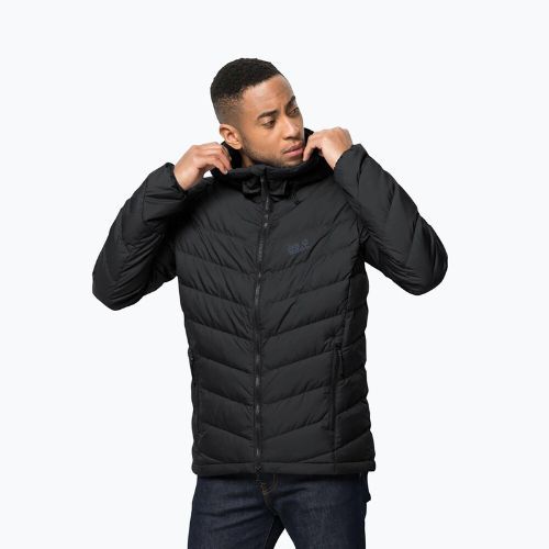 Pánská péřová bunda Jack Wolfskin Fairmont černá 1203591_6000