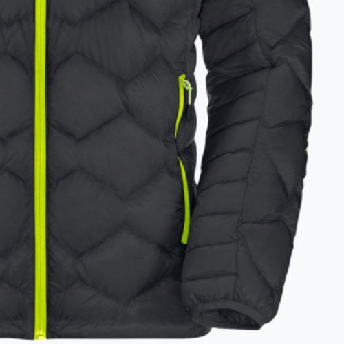 Jack Wolfskin pánská lyžařská bunda Alpspitze Down Hoody šedá 1206771_6350