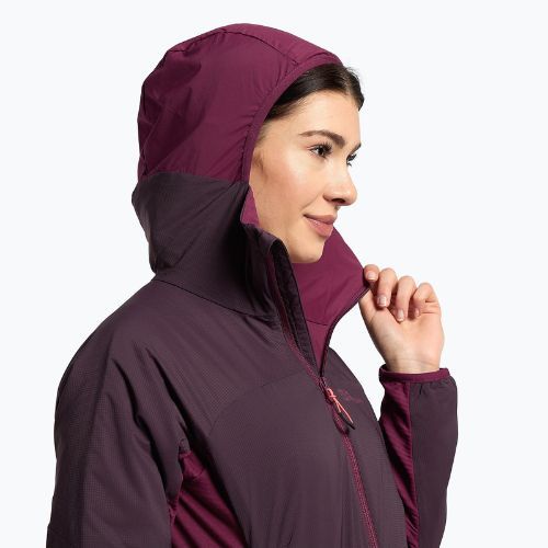 Jack Wolfskin dámská lyžařská bunda Alpspitze Ins Hoody fialová 1206801_2042