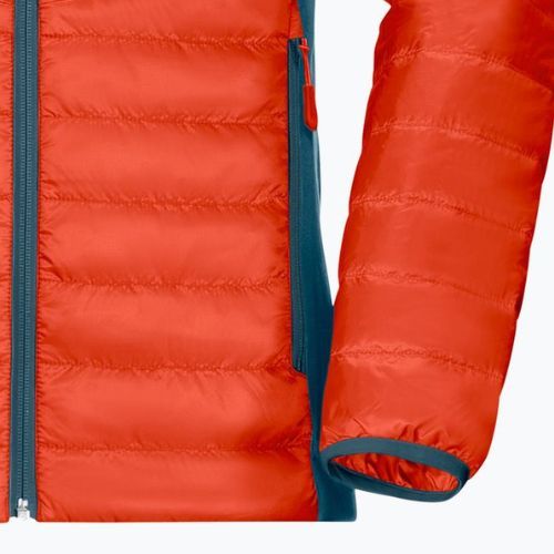 Pánská péřová bunda Jack Wolfskin Routeburn Pro Ins červená 1206861_3017