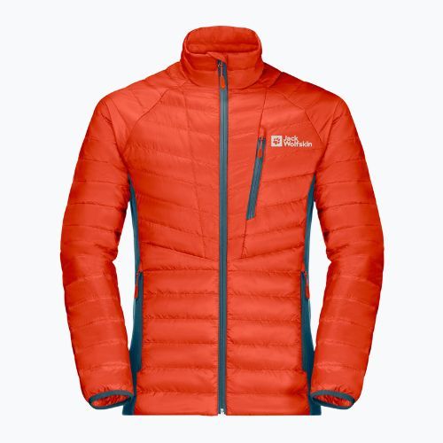 Pánská péřová bunda Jack Wolfskin Routeburn Pro Ins červená 1206861_3017