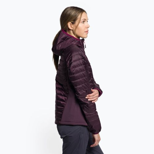Dámská péřová bunda Jack Wolfskin Routeburn Pro Ins fialová 1207191_2042