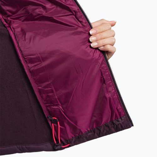 Dámská péřová bunda Jack Wolfskin Routeburn Pro Ins fialová 1207191_2042