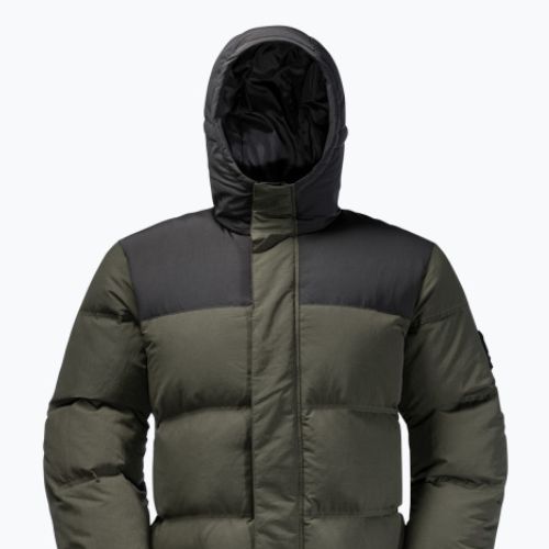 Pánská péřová bunda Jack Wolfskin zelená 1207251_4018_004