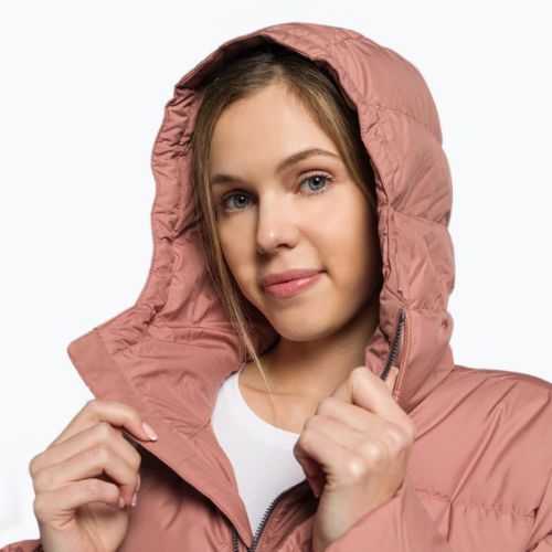 Dámská péřová bunda Jack Wolfskin Frozen Palace hnědá 1204132_3068