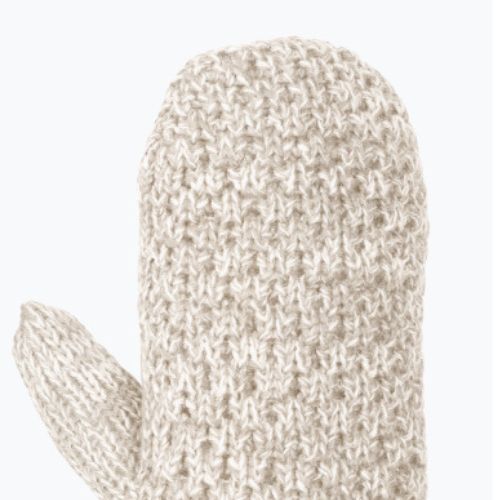 Dámské zimní rukavice Jack Wolfskin Highloft Knit béžové 1908001_5062_003