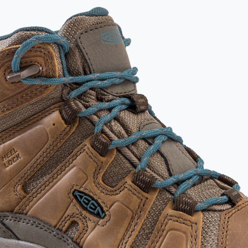 Dámské trekové boty KEEN Circadia Mid Wp brown 1026764