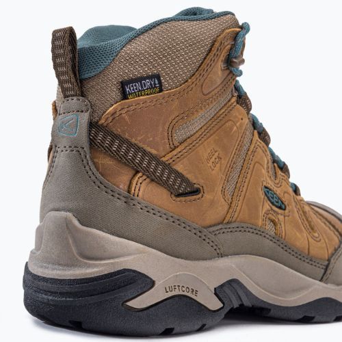 Dámské trekové boty KEEN Circadia Mid Wp brown 1026764