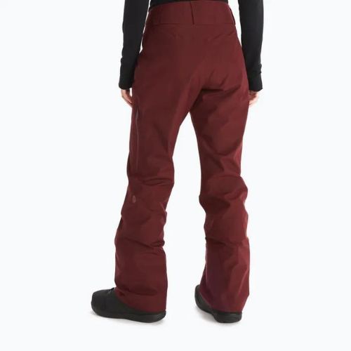 Dámské lyžařské kalhoty Marmot Lightray Gore Tex maroon 12290-6257