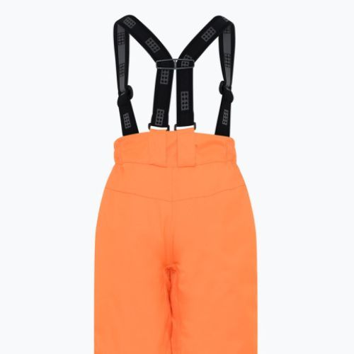 Dětské lyžařské kalhoty LEGO Lwparaw 702 orange 11010540