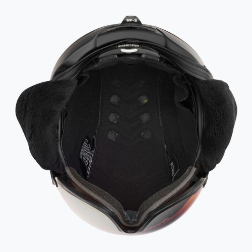 Lyžařská přilba CASCO SP-2 Carbonic Visor černá 07.3732