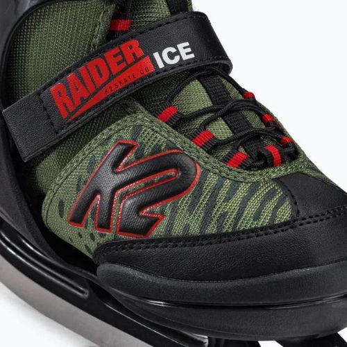 Dětské brusle K2 Raider Ice zelené 25G0110/11