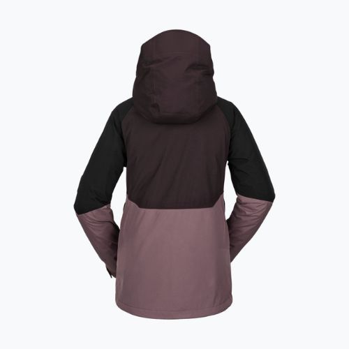 Volcom Aris Ins Gore hnědá/černá snowboardová bunda H0452311