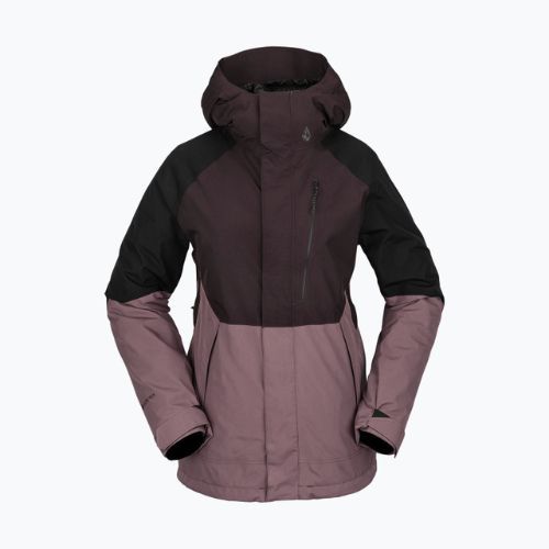 Volcom Aris Ins Gore hnědá/černá snowboardová bunda H0452311