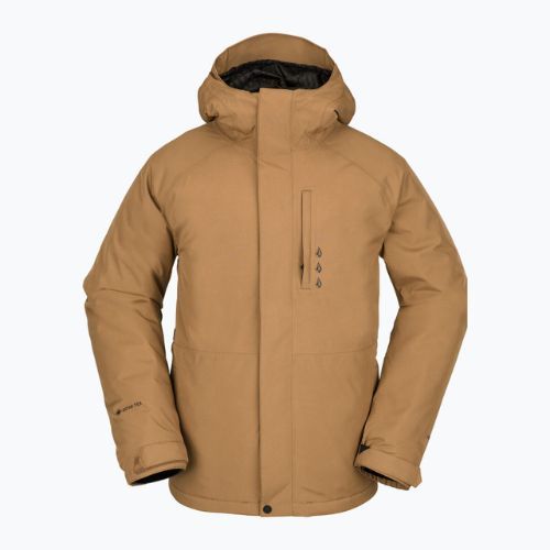 Pánská snowboardová bunda Volcom Dua Ins Gore Caramel G0452303