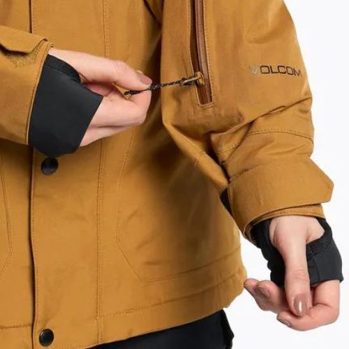 Dámská snowboardová bunda Volcom Ell Ins Gore-Tex Caramel H0452302