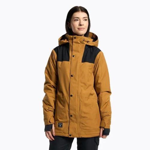 Dámská snowboardová bunda Volcom Ell Ins Gore-Tex Caramel H0452302