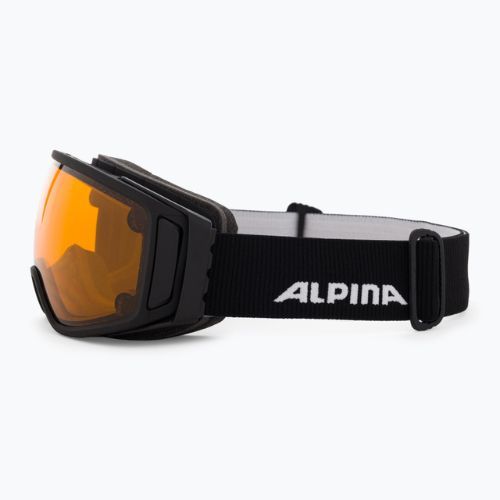 Lyžařské brýle Alpina Double Jack Mag Q-Lite black matt/mirror black