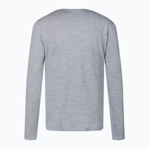 Pánská termoakční mikina Smartwool Merino 250 Baselayer Crew Boxed světle šedý melír
