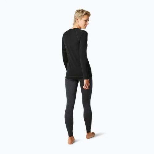 Dámská termoakční mikina Smartwool Merino 250 Baselayer Crew Boxed black