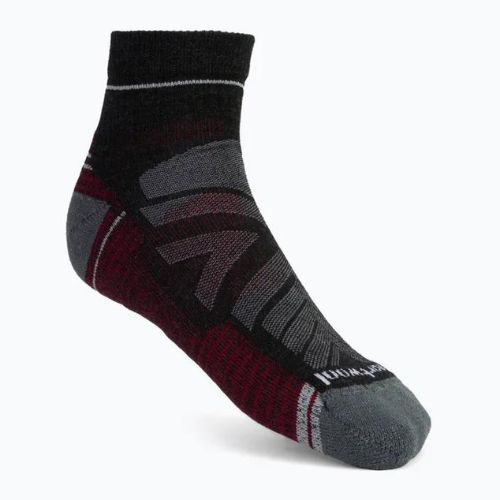 Trekingové ponožky Smartwool Hike Light Cushion Ankle šedo-černé SW001611003