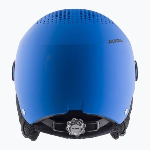 Dětské lyžařské helmy Alpina Zupo Visor Q-Lite blue matt