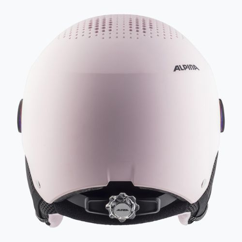 Dětské lyžařské helmy Alpina Zupo Visor Q-Lite rose matt