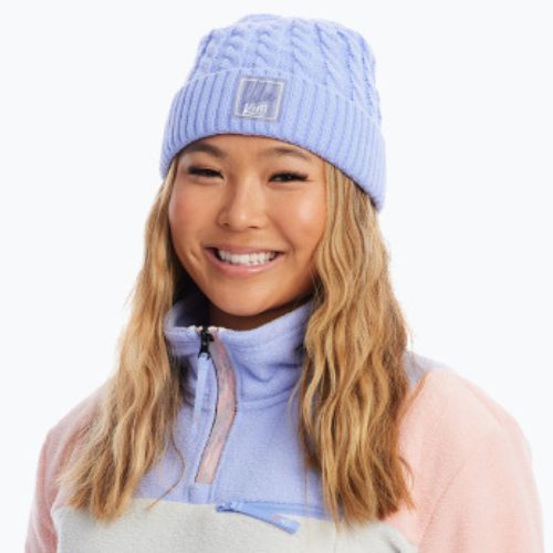 Dámská snowboardová mikina ROXY Chloe Kim Layer 2021 heather grey