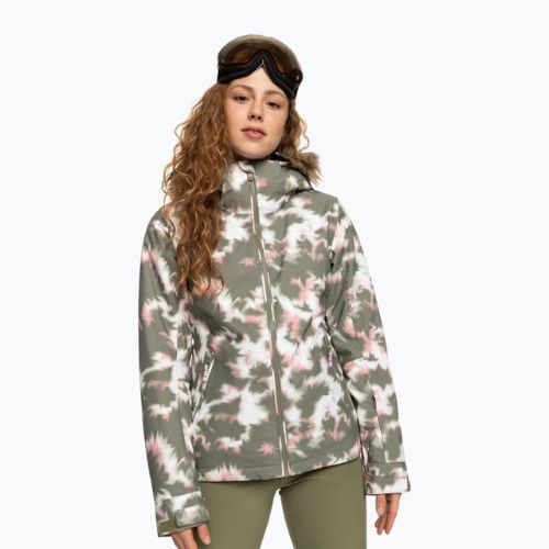 Dámská snowboardová bunda ROXY Jet Ski 2021 deep lichen green nimal