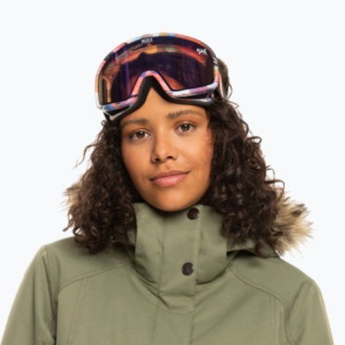 Dámská snowboardová bunda ROXY Meade 2021 deep lichen green