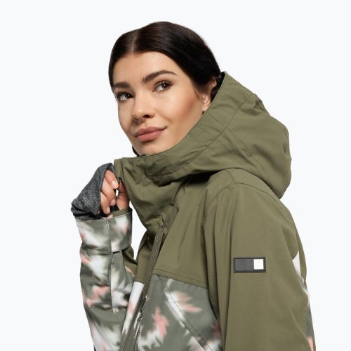 Dámská snowboardová bunda ROXY Stated 2021 deep lichen green nimal