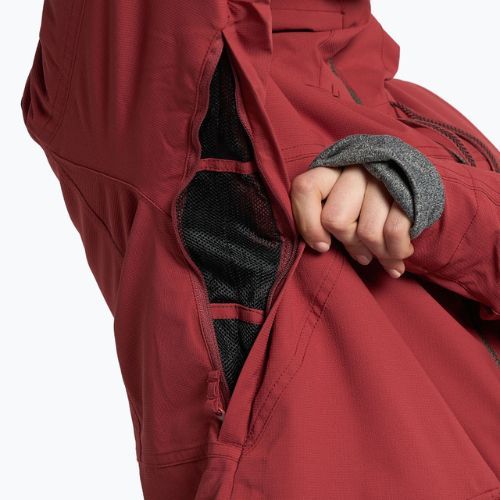 Dámská snowboardová bunda ROXY Stated Warmlink 2021 brick red