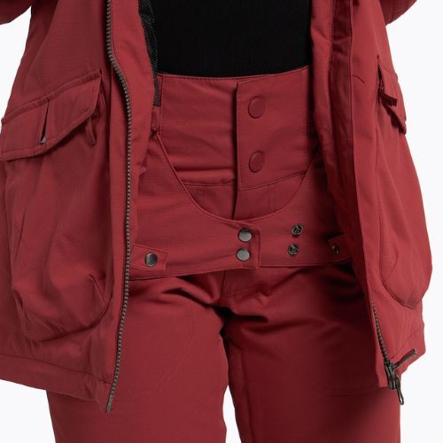 Dámská snowboardová bunda ROXY Stated Warmlink 2021 brick red