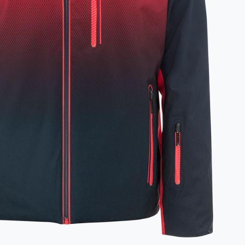 Pánská lyžařská bunda HEAD Supershape černo-červená 821002