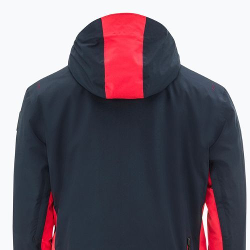 Pánská lyžařská bunda HEAD Supershape černo-červená 821002