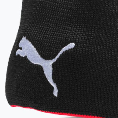 PUMA League Reversible Beanie fotbalová čepice červená/černá 022357_01